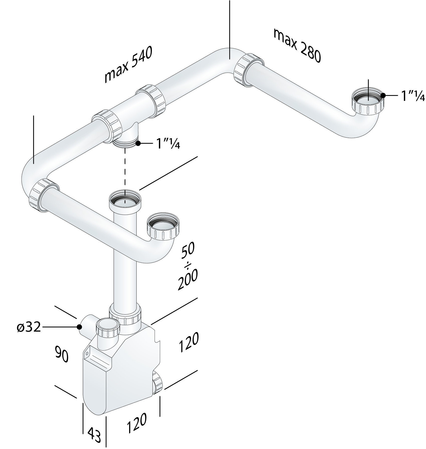 Embellecedor rebosadero para lavabo - bidé